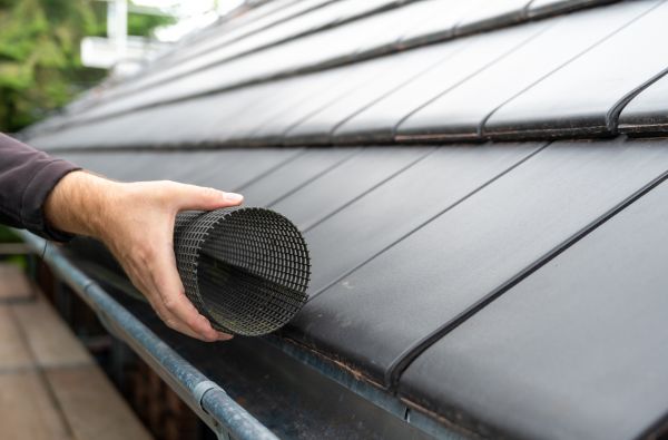 Gutter Mesh Installation in Maryville