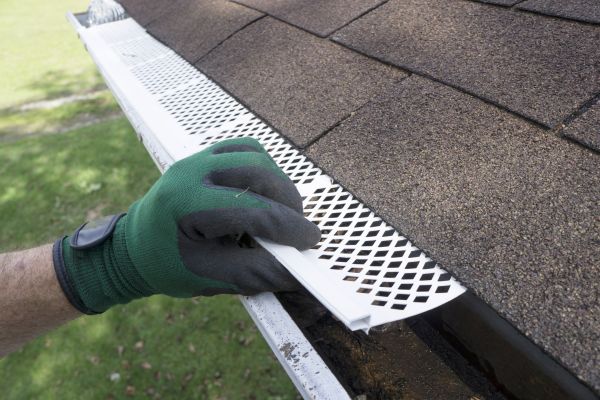 Gutter Filter Installation in Maryville